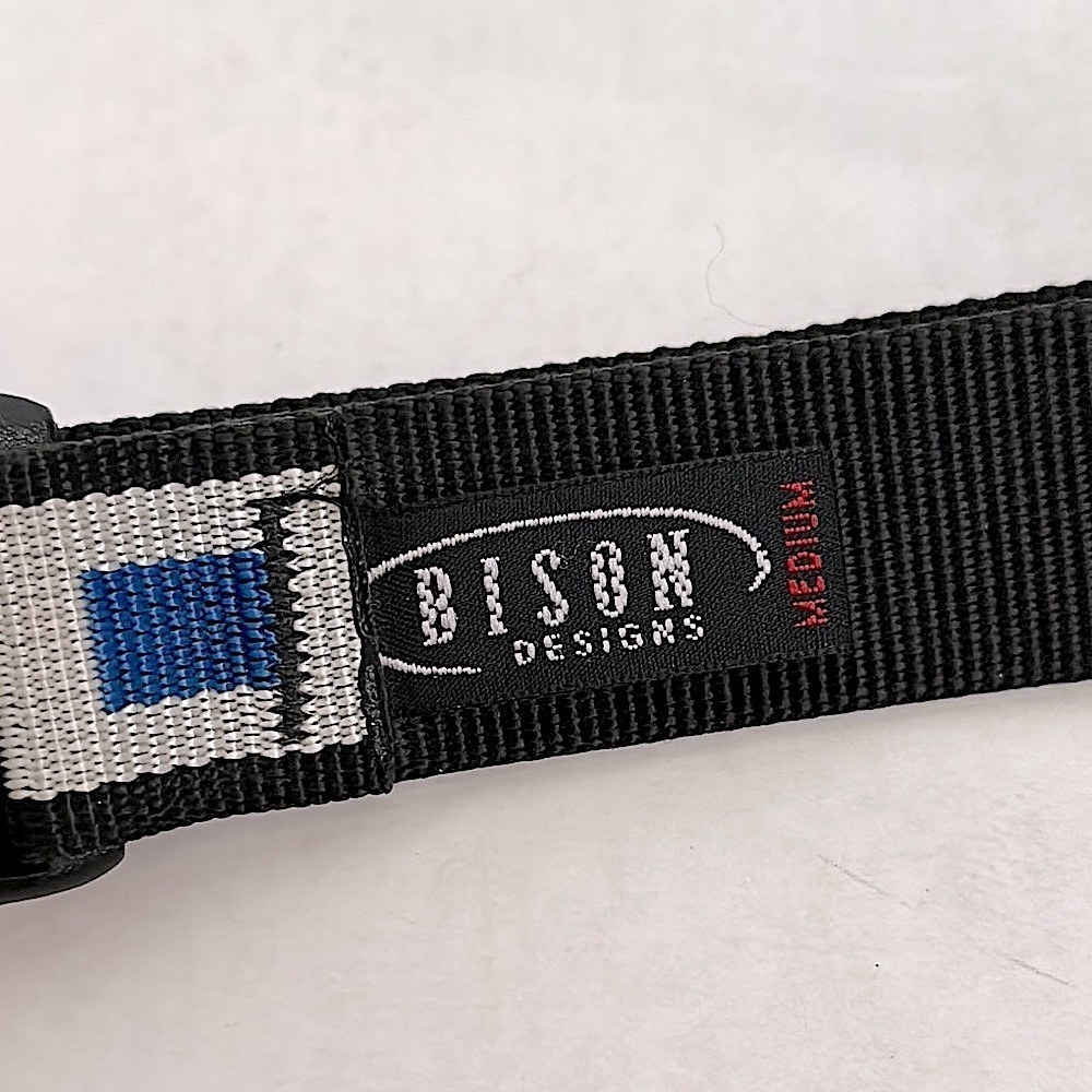 BISON DESIGNS Florida Sea Base Men's Black ADJUSTABLE Belt men’s medium - Picture 8 of 9